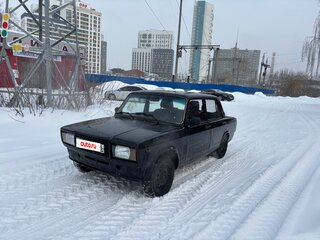 2006 Lada (ВАЗ) 2107, чёрный, 130000 рублей, вид 1