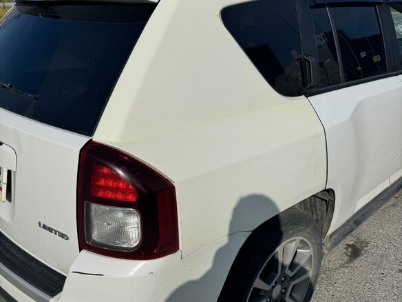 2015 Jeep Compass I Рестайлинг 2, белый, 1050000 рублей - вид 6