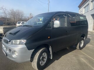 2002 Hyundai Starex I Рестайлинг, чёрный, 950000 рублей, вид 4