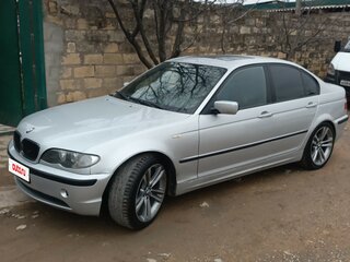 2002 BMW 3 серии 318i IV (E46) Рестайлинг, серебристый, 600000 рублей, вид 2