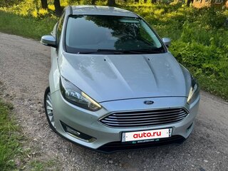 2016 Ford Focus III Рестайлинг, серебристый, 1250000 рублей, вид 2
