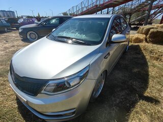 2013 Kia Rio III, серебристый, 950000 рублей, вид 4