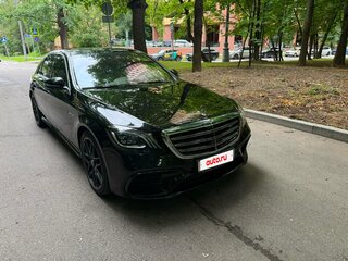 2019 Mercedes-Benz S-Класс AMG 63 AMG Long III (W222, C217) Рестайлинг, чёрный, 10100000 рублей, вид 2