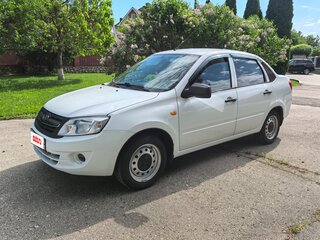 2013 Lada (ВАЗ) Granta I, белый, 460000 рублей, вид 2
