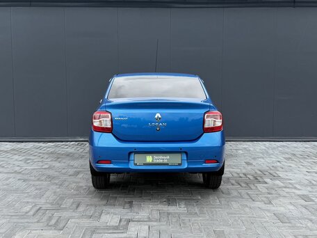 2017 Renault Logan II, синий, 895000 рублей, вид 4