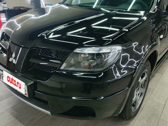 2006 Mitsubishi Outlander I, чёрный, 920000 рублей - вид 12