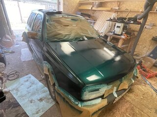 1996 Volkswagen Golf III, зелёный, 240000 рублей, вид 4