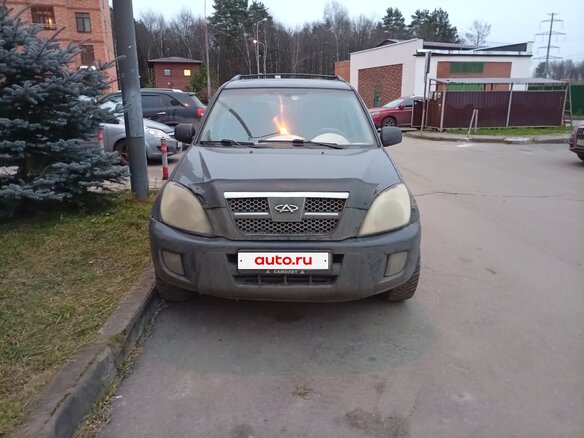 2007 Chery Tiggo (T11) I, синий, 275000 рублей