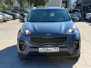 2017 Kia Sportage IV, синий, 1550000 рублей, вид 2