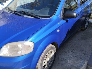 2007 Chevrolet Aveo I Рестайлинг, синий, 530000 рублей, вид 2