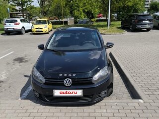 2009 Volkswagen Golf VI, чёрный, 699000 рублей, вид 2
