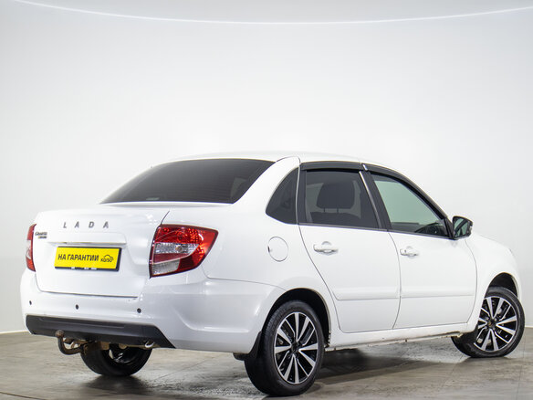 2021 Lada (ВАЗ) Granta I Рестайлинг, белый, 729000 рублей - вид 3