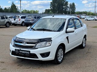 2018 Lada (ВАЗ) Granta I, белый, 365000 рублей, вид 1