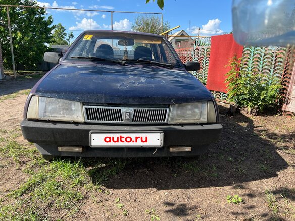 1997 Lada (ВАЗ) 21099, фиолетовый, 100000 рублей