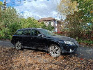2008 Subaru Outback III Рестайлинг, чёрный, 870000 рублей, вид 2