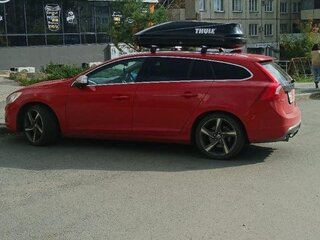 2012 Volvo V60 I, красный, 1150000 рублей, вид 3