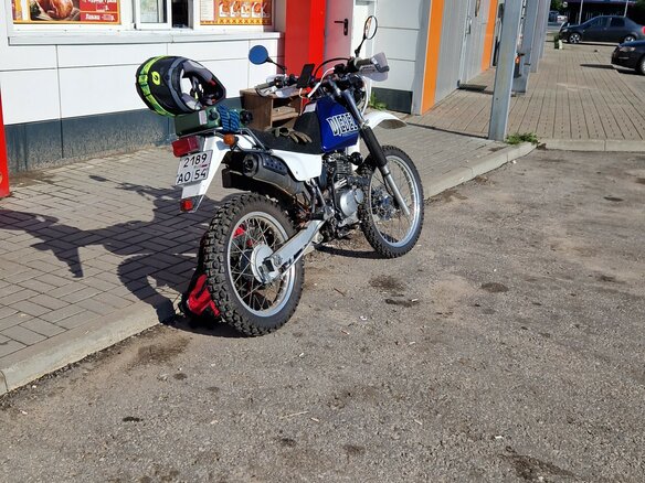 2003 Suzuki Djebel 200, синий, 280000 рублей - вид 5