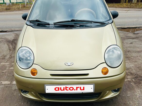 2008 Daewoo Matiz I Рестайлинг, золотистый, 355000 рублей - вид 2