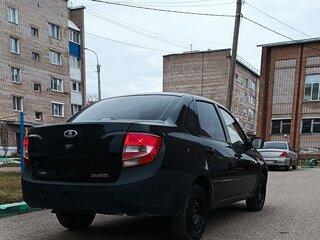 2013 Lada (ВАЗ) Granta I, чёрный, 351000 рублей, вид 2