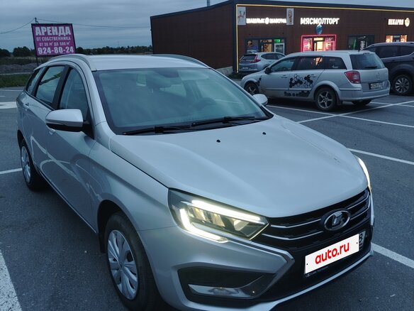 2024 Lada (ВАЗ) Vesta SW I Рестайлинг (NG), серебристый, 1300000 рублей - вид 5