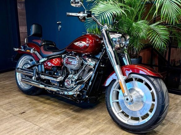 2023 Harley-Davidson Fat Boy, пурпурный, 3550000 рублей - вид 7