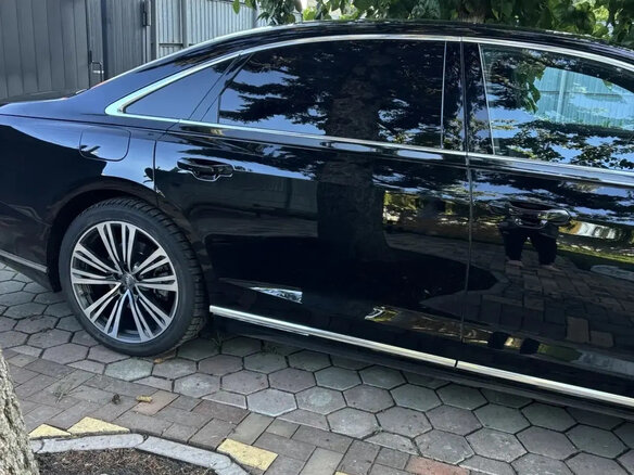 2020 Audi A8 45 TDI IV (D5), чёрный, 6650000 рублей - вид 25
