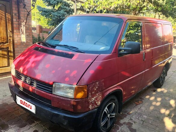 1990 Volkswagen Transporter, красный, 550000 рублей - вид 1
