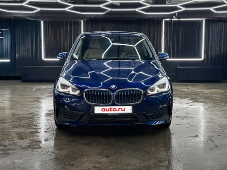 2019 BMW 2 серии Active Tourer 225xe F45 Рестайлинг, синий, 2150000 рублей, вид 1
