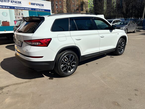2020 Skoda Kodiaq I, белый, 2950000 рублей - вид 6