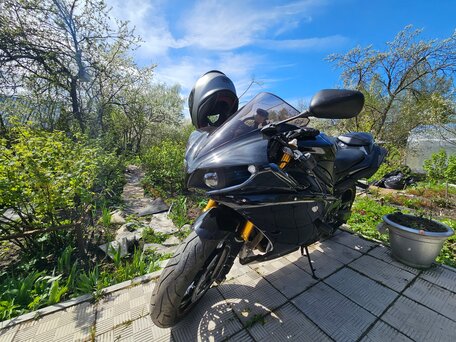 2012 Yamaha YZF-R1, чёрный, 1249000 рублей, вид 5