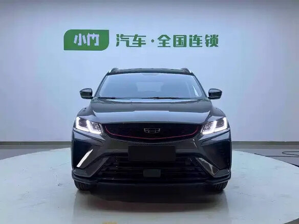2021 Geely Binyue I Рестайлинг, чёрный - вид 1