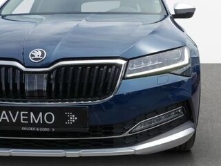 2022 Skoda Superb III Рестайлинг, синий, 5667283 рублей, вид 3