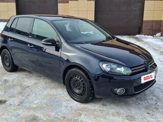 2011 Volkswagen Golf VI, синий, 799000 рублей, вид 1