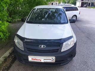 2013 Lada (ВАЗ) Granta I, белый, 325000 рублей, вид 1
