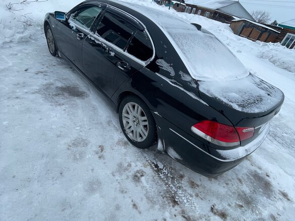 2007 BMW 7 серии 730i IV (E65/E66) Рестайлинг, чёрный, 850000 рублей - вид 6