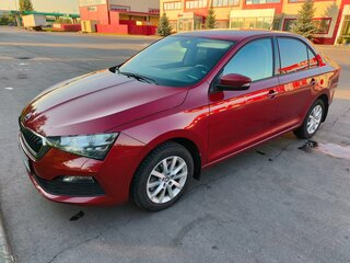 2021 Skoda Rapid II, красный, 1700000 рублей, вид 5