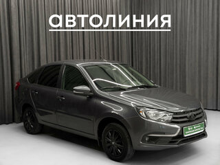 2021 Lada (ВАЗ) Granta I Рестайлинг, серый, 780000 рублей, вид 2
