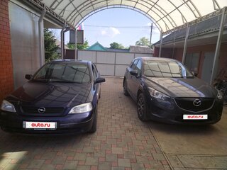 2004 Opel Astra G, синий, 525000 рублей, вид 1