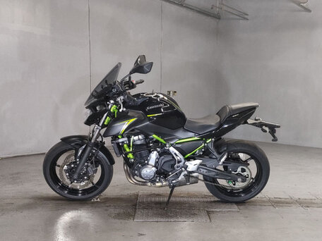 2018 Kawasaki Z 650, чёрный, 480000 рублей, вид 1