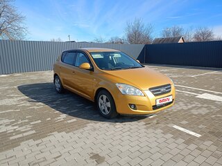 2009 Kia Ceed I, жёлтый, 750000 рублей, вид 4