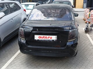 2019 Lada (ВАЗ) Granta I Рестайлинг, чёрный, 350000 рублей, вид 3