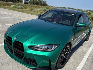 2021 BMW M3 Competition Package VI (G80), зелёный, 5900000 рублей, вид 3