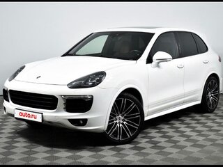 2015 Porsche Cayenne S II Рестайлинг (958), белый, 3890000 рублей, вид 4