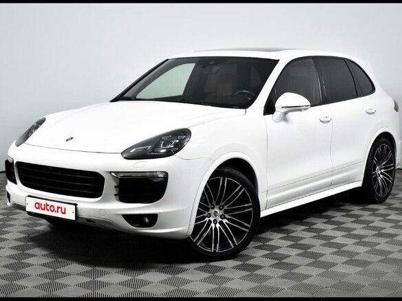 2015 Porsche Cayenne S II Рестайлинг (958), белый, 3890000 рублей - вид 3