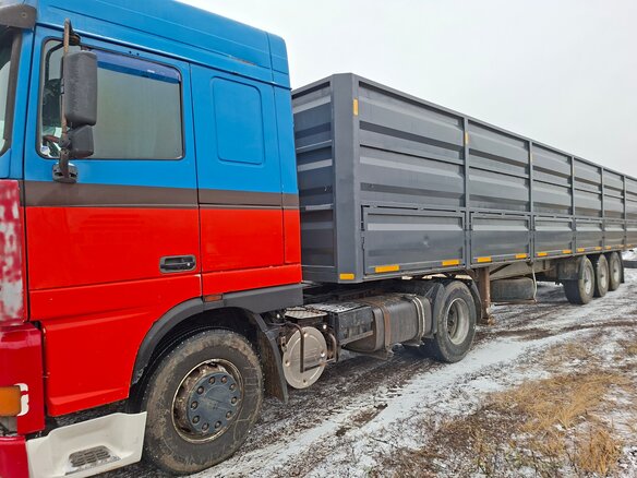2000 DAF XF 95, красный, 570000 рублей - вид 4