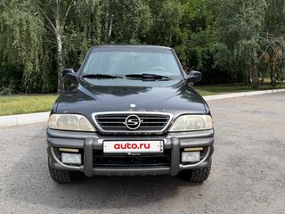 2001 SsangYong Musso I Рестайлинг, чёрный, 370000 рублей, вид 1