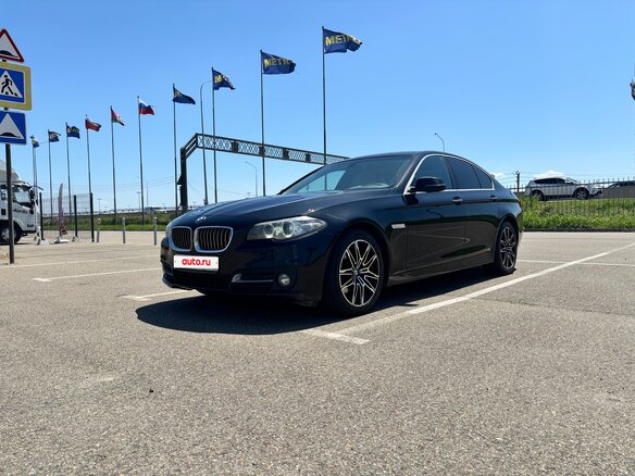 2016 BMW 5 серии 520d VI (F10/F11/F07) Рестайлинг, чёрный, 2050000 рублей - вид 4