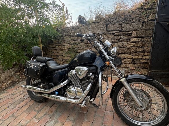 1996 Honda Steed 400, чёрный, 250000 рублей - вид 1