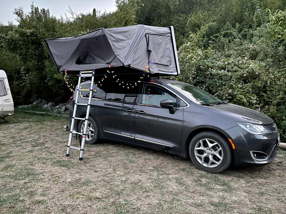 2017 Chrysler Pacifica RU, серый - вид 11