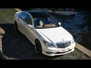 2009 Mercedes-Benz S-Класс 500 Long V (W221) Рестайлинг, белый, 2350000 рублей, вид 4